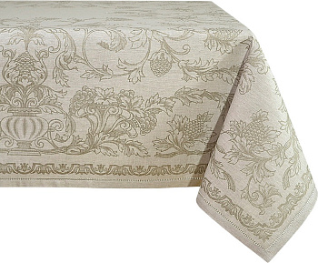 Скатерть жаккардовая "Французский мотив" 140*220