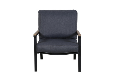 "Крокус" лаунж-зона 5-местная из алюминия, цвет темно-серый