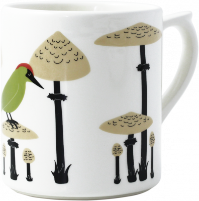 Кружка с дятлом